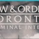 CityTV commande un spin-off  Law & Order, Law & Order Toronto : Criminal Intent