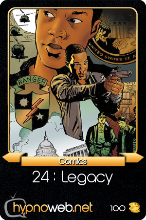 Carte représentant 24 Legacy créée pour la collection d'HypnoCards d'Hypnoweb