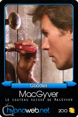 Carte Couteau Suisse s&eacute;rie MacGyver