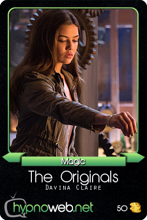 Carte de la série The Originals dans la catégorie Magic des HypnoCards