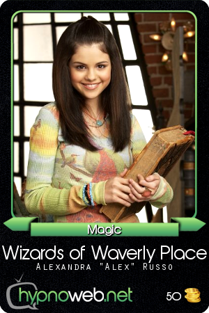 Carte de la série Wizards of Waverly Place dans la catégorie Magic des HypnoCards