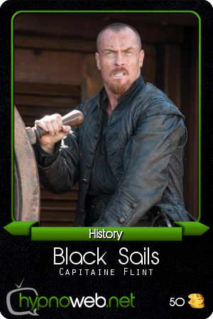Carte de la série Black Sails dans la catégorie History des HynoCards