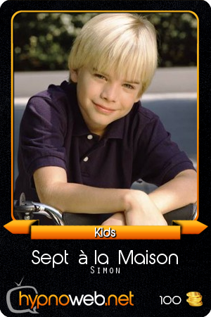 Carte de la série Sept à la Maison dans la catégorie Kids des HynoCards