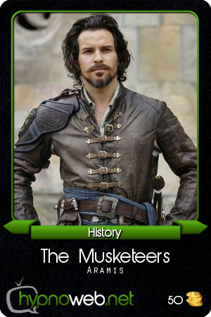 Carte de la série The Musketeers dans la catégorie History des HynoCards