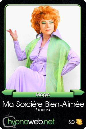 Carte de la série Ma Sorcière bien-aimée dans la catégorie Magic des HypnoCards
