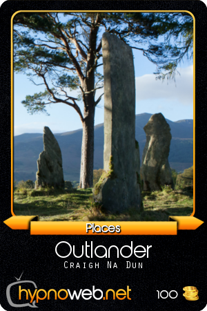 Carte Craigh Na Dun série Outlander