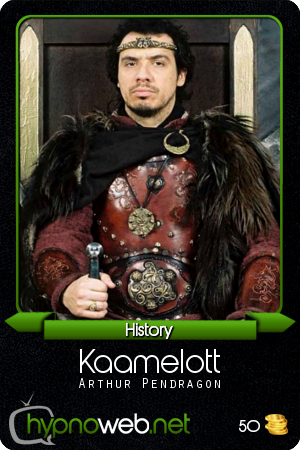 Carte de la série Kaamelott dans la catégorie History des HynoCards