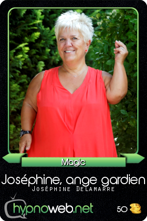 Carte de la série Joséphine ange gardien, dans la catégorie Magic des HypnoCards
