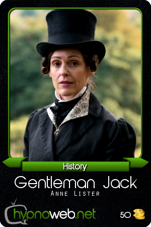 Carte de la série Gentleman Jack dans la catégorie History des HynoCards