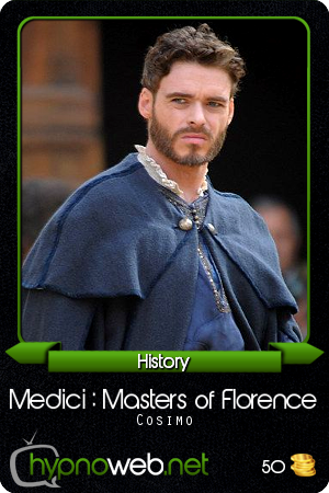 Carte de la série Medici : Masters of Florence dans la catégorie History des HynoCards