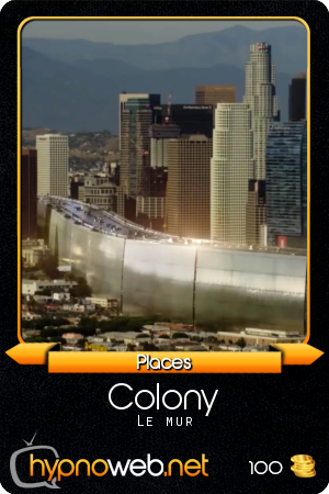 Carte Mur de la s&eacute;rie Colony