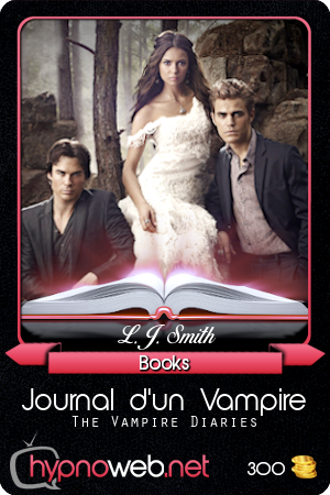 Carte de la série The Vampire Diaries dans la catégorie Books des HynoCards