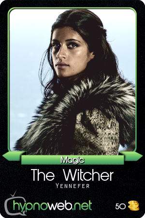 Carte de la série The Witcher dans la catégorie Magic des HypnoCards
