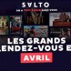 Les grands rendez-vous s�ries en avril sur SALTO