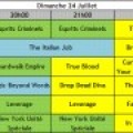 Programme TV US