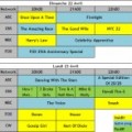 Programme TV US