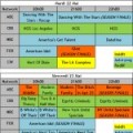 Programme TV US
