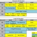 Programme TV US