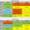 Programme TV US