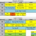 Programme TV US