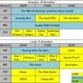 Programme TV US