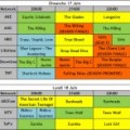 Programme TV US