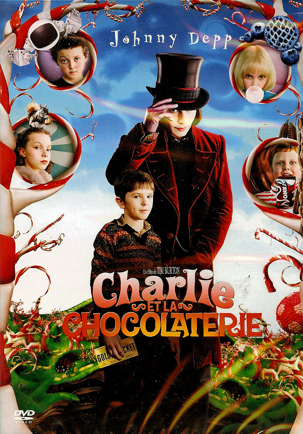 Affiche du film Charlie et la chocolaterie de 2005