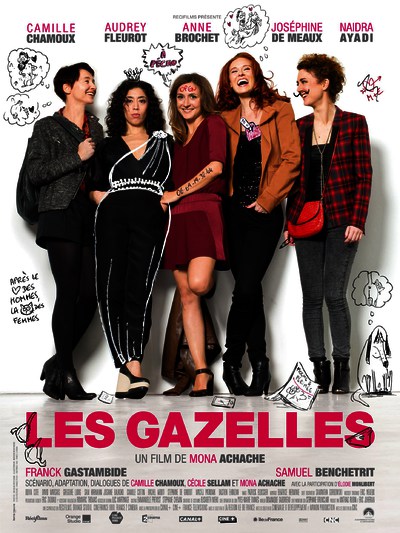 Affiche du film Les gazelles