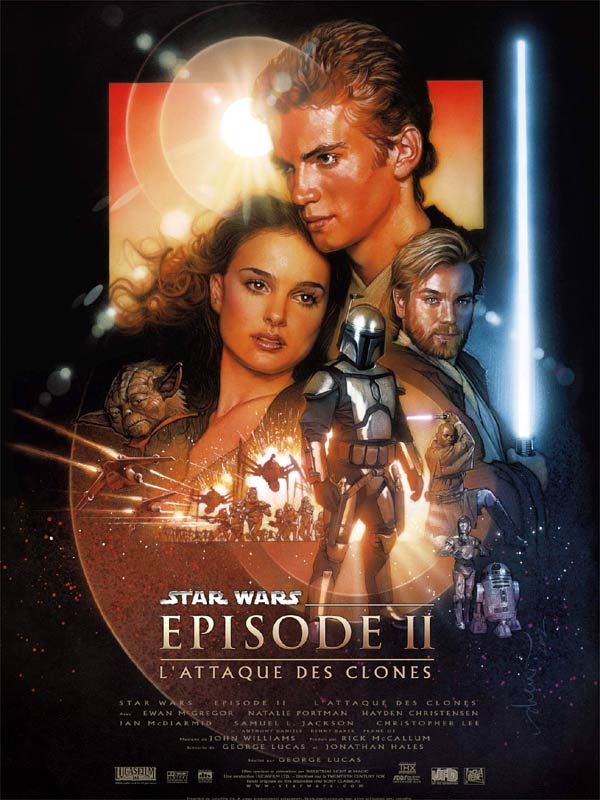 Affiche du film Star Wars: Épisode II - L'attaque des clones