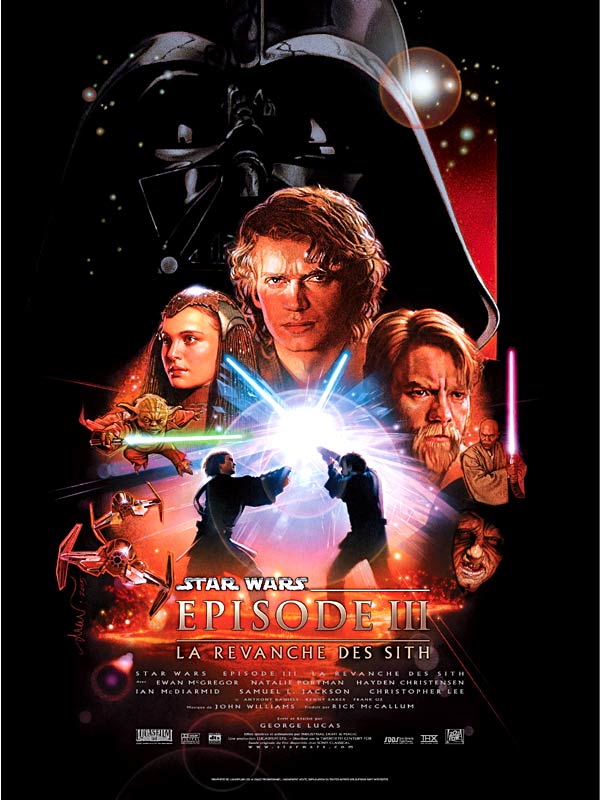Affiche du film Star Wars: Épisode III - La revanche des Sith