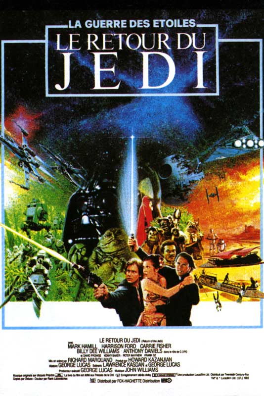 Affiche du film Star Wars: Episode VI - Le retour du Jedi