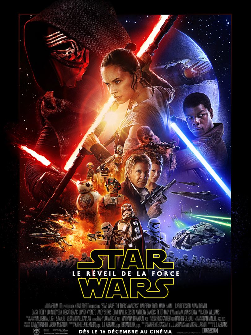 Affiche du film Star Wars: Episode VII - Le réveil de la Force