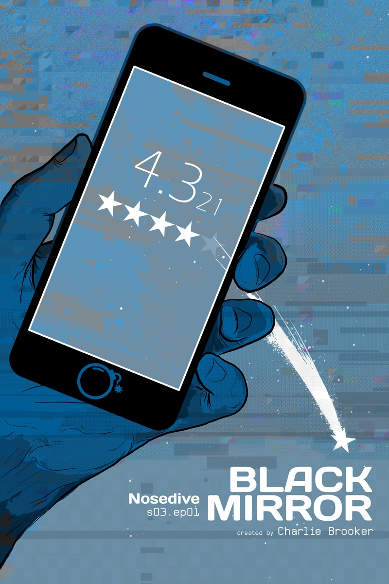 Épisode Chute libre S03E01 Black Mirror Saison 3