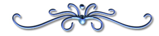 dessin bleu de boucle