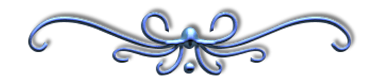 dessin bleu de boucle