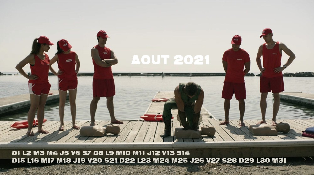 calendrier the boys aout 2021