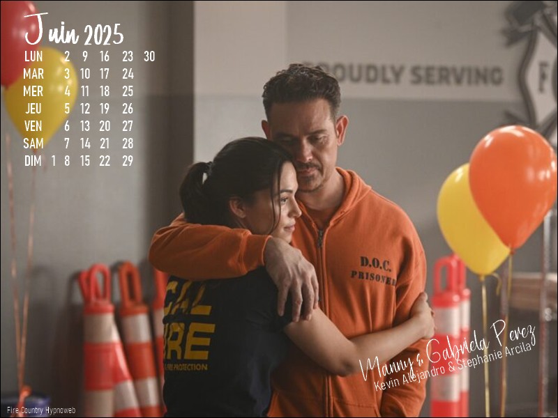 Calendrier Fire country Hypnoweb