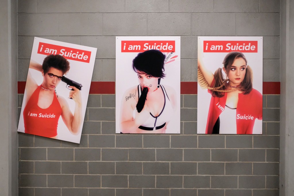 Affiches de campagne «I Am Suicide»