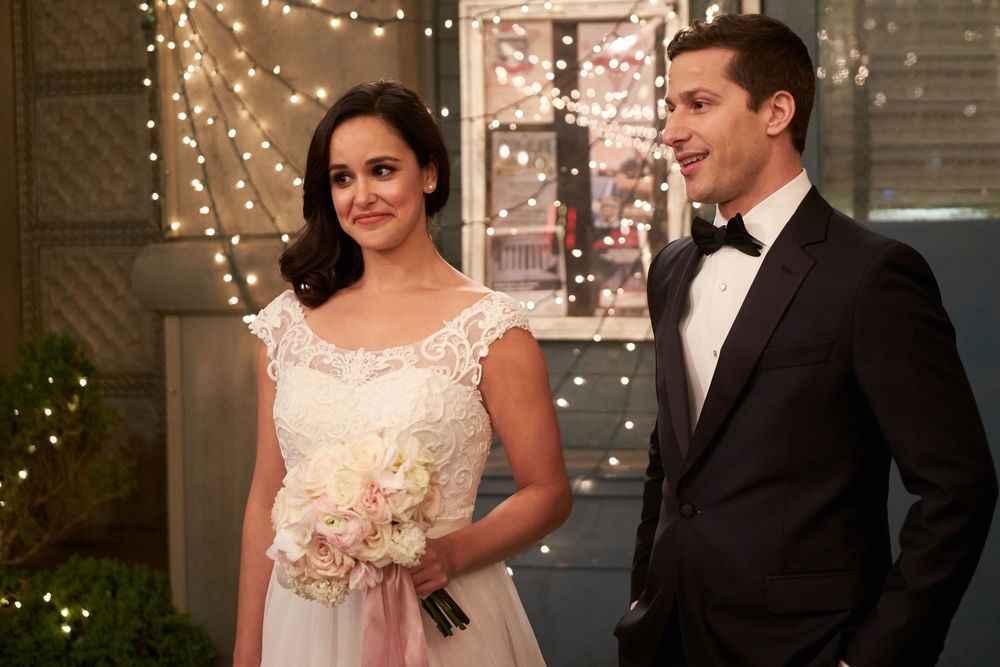 Amy Santiago (Melissa Fumero) & Jake Peralta (Andy Samberg)