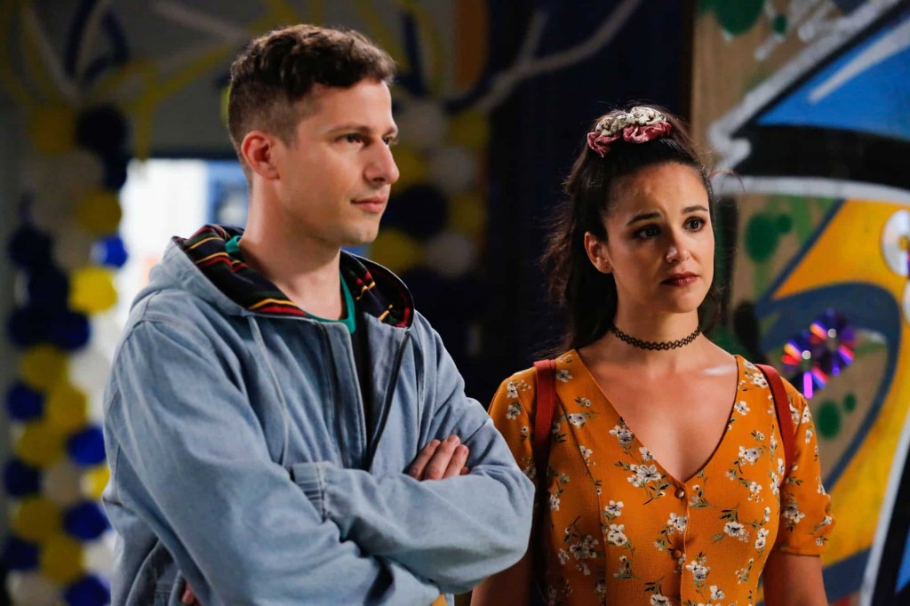 Jake Peralta (Andy Samberg) & Amy Santiago (Melissa Fumero)