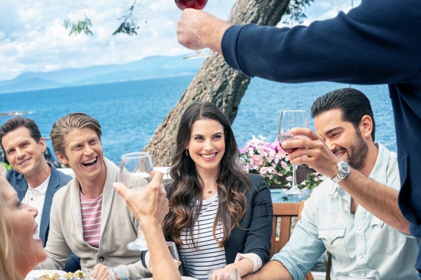 Connor O'Brien (Andrew Francis), Abby O'Brien Winters (Meghan Ory) et Trace Riley (Jesse Metcalfe)ey