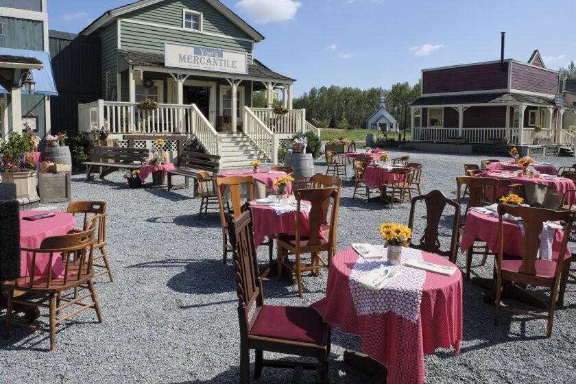 La ville de Hope Valley transformer en restaurant à ciel ouvert