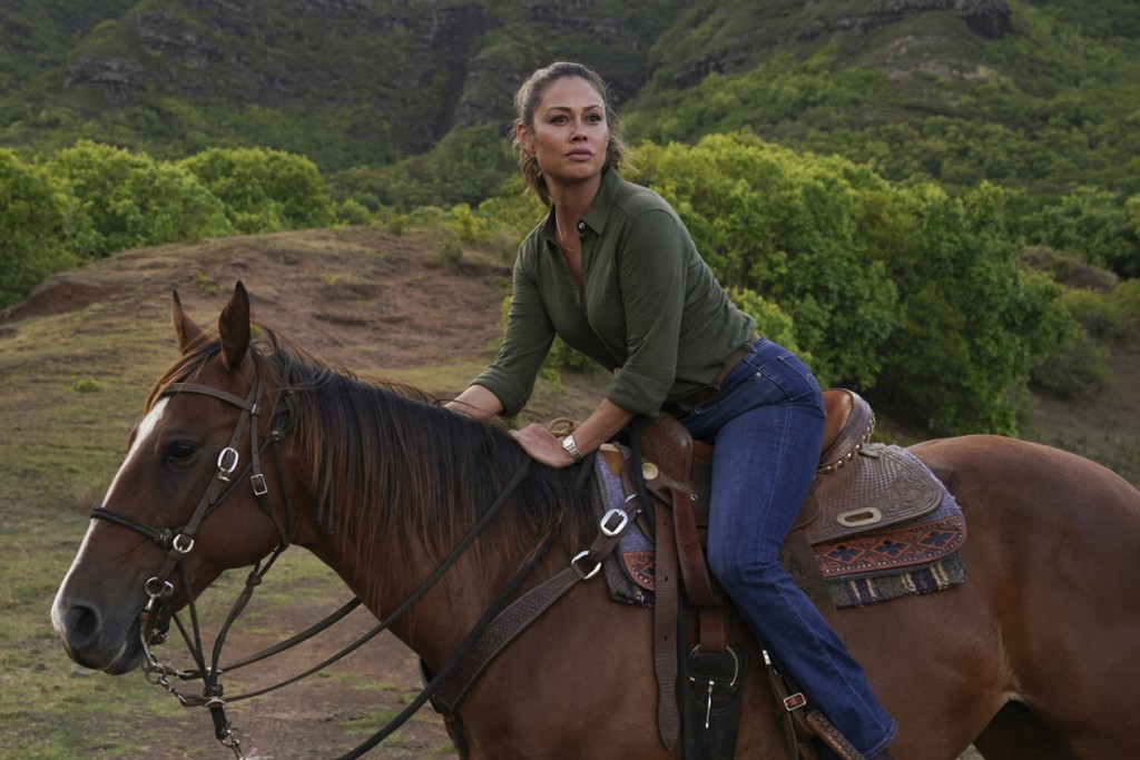 Jane Tennant (Vanessa Lachey) à cheval