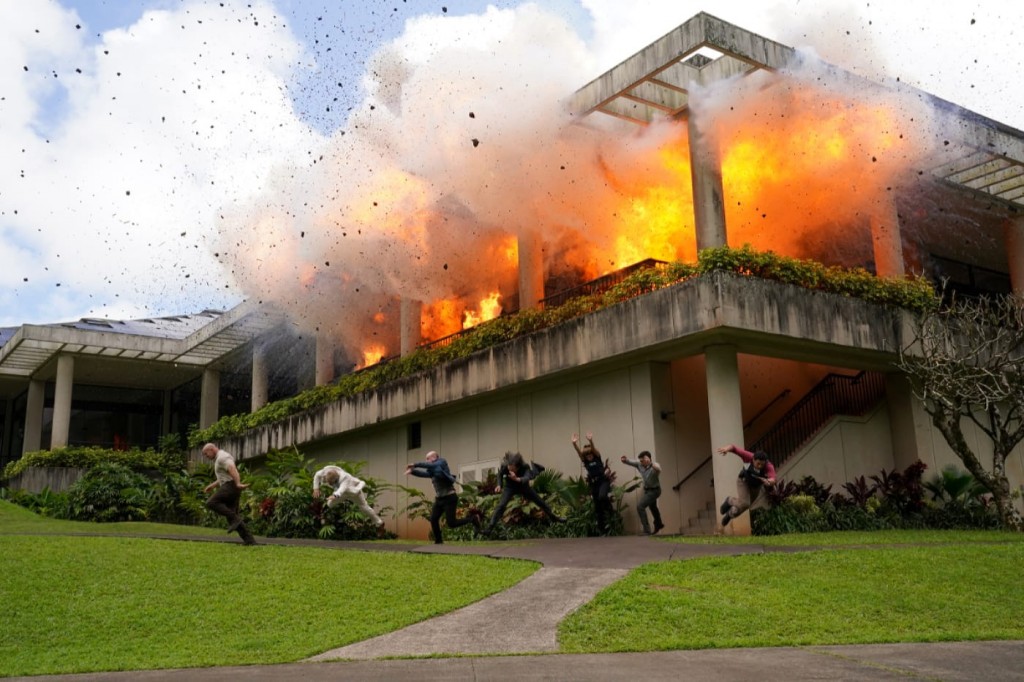 La maison explose