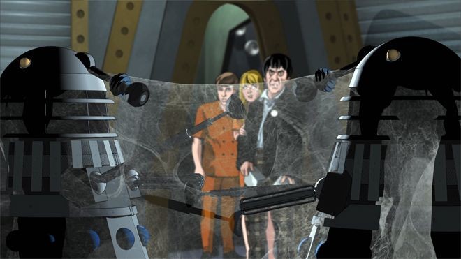 Le Docteur, Ben et Polly découvrent les Daleks (version animée)