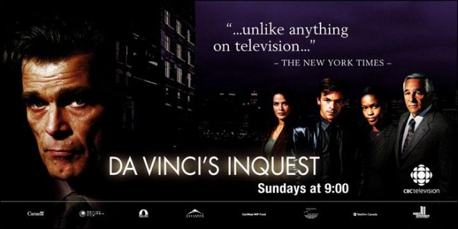 Bannière de la série Da Vinci's Inquest 