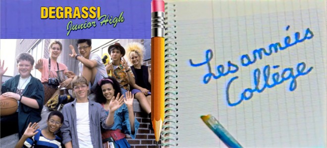 Bannire de la srie Degrassi Junior High