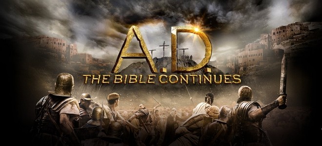 Bannière de la série AD The Bible Continues