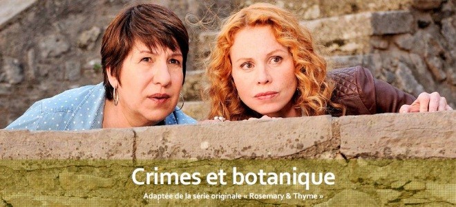 Bannière de la série Crimes et botanique
