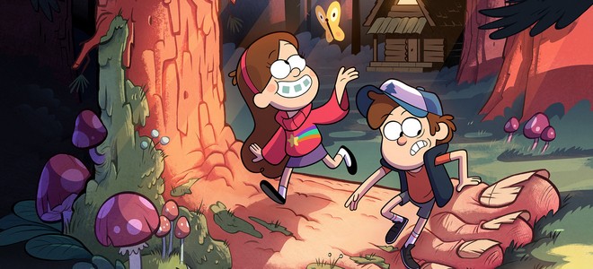 Bannire de la srie Gravity Falls